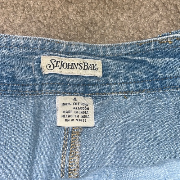 St. John’s Bay Denim Skirt - Picture 7 of 9